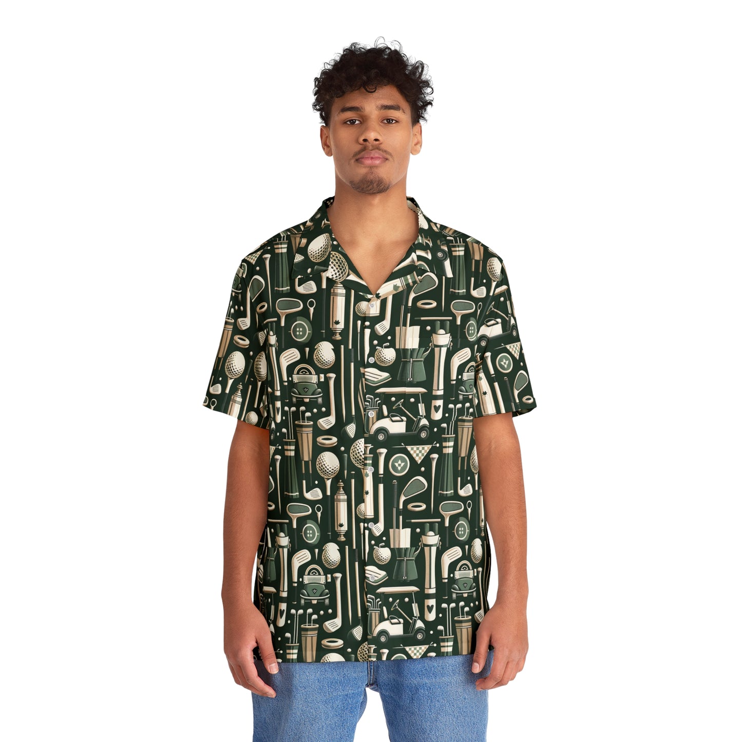 Father Figure Greens Master Button Up