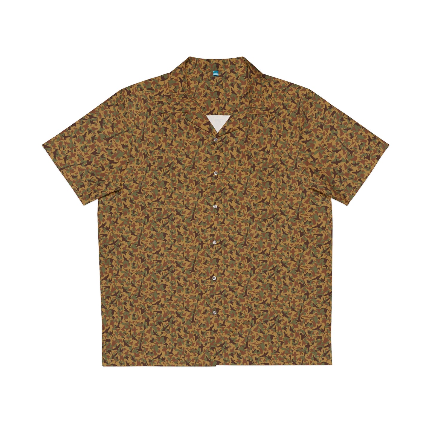 Father Figure Duck Flight Camo Button Up