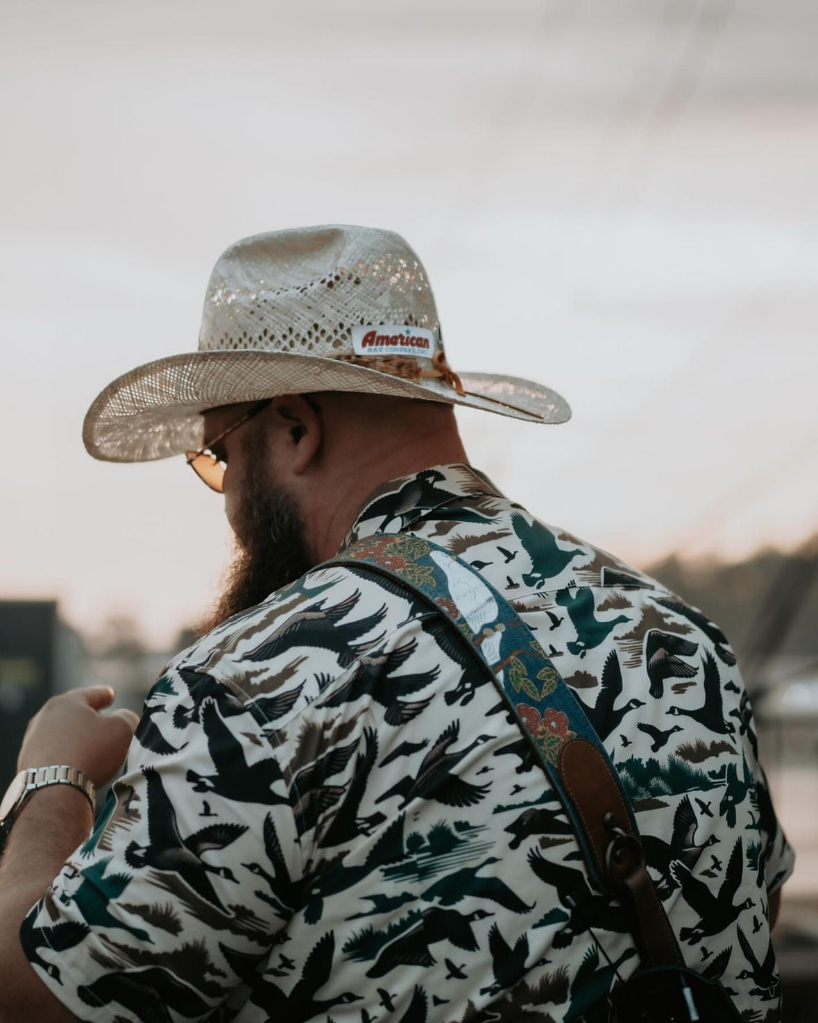 Father Figure Canuck Button Up