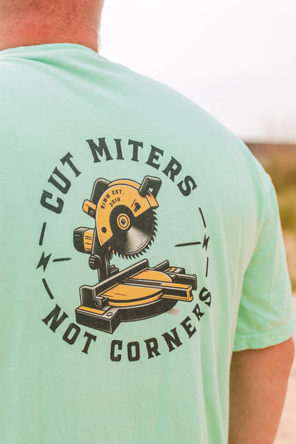 Cut Miters, Not Corners Craftsman Tee